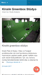 Mobile Screenshot of greenboxstudyokiralama.com
